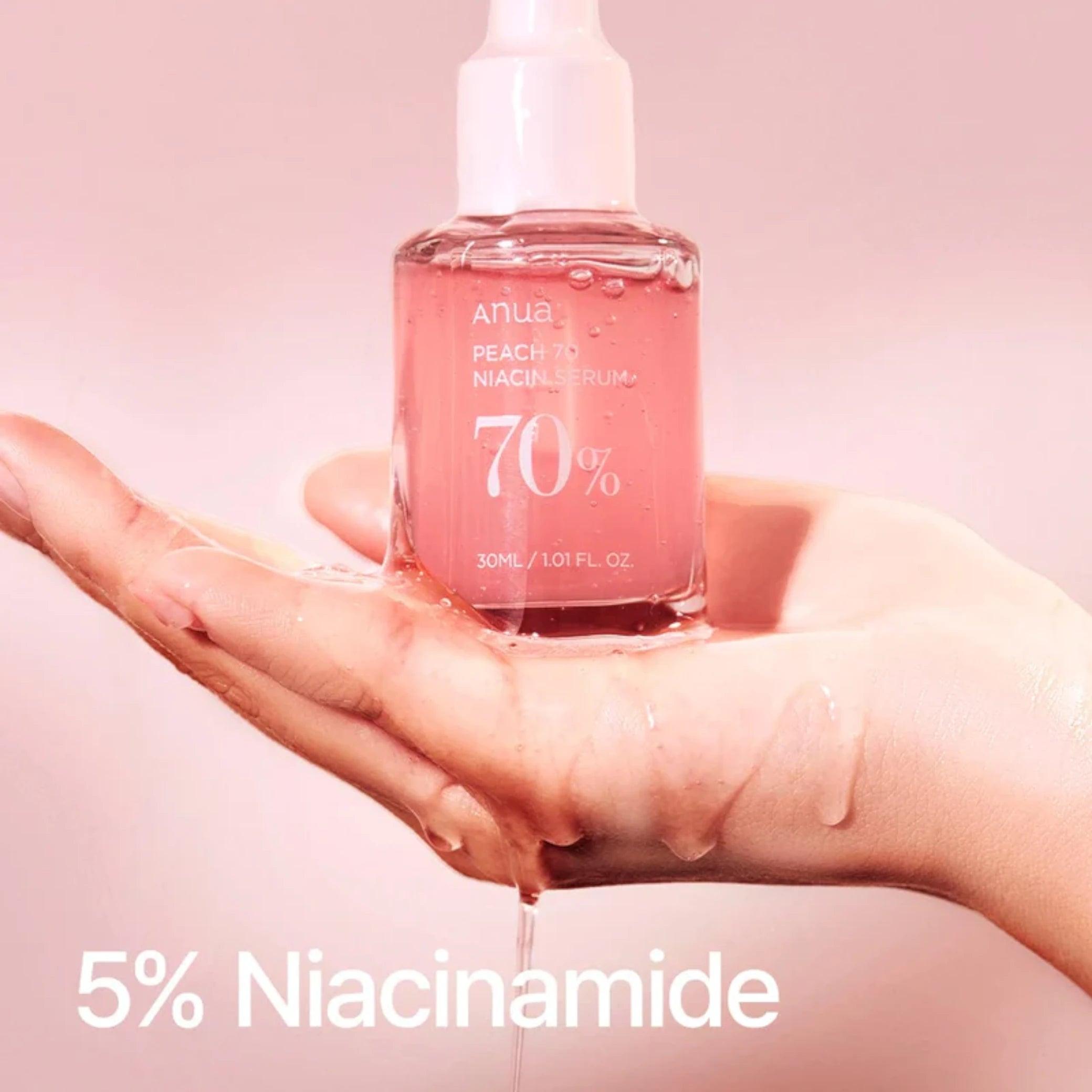 Anua Peach 70 Niacin Serum 30ml - Yuki Skin