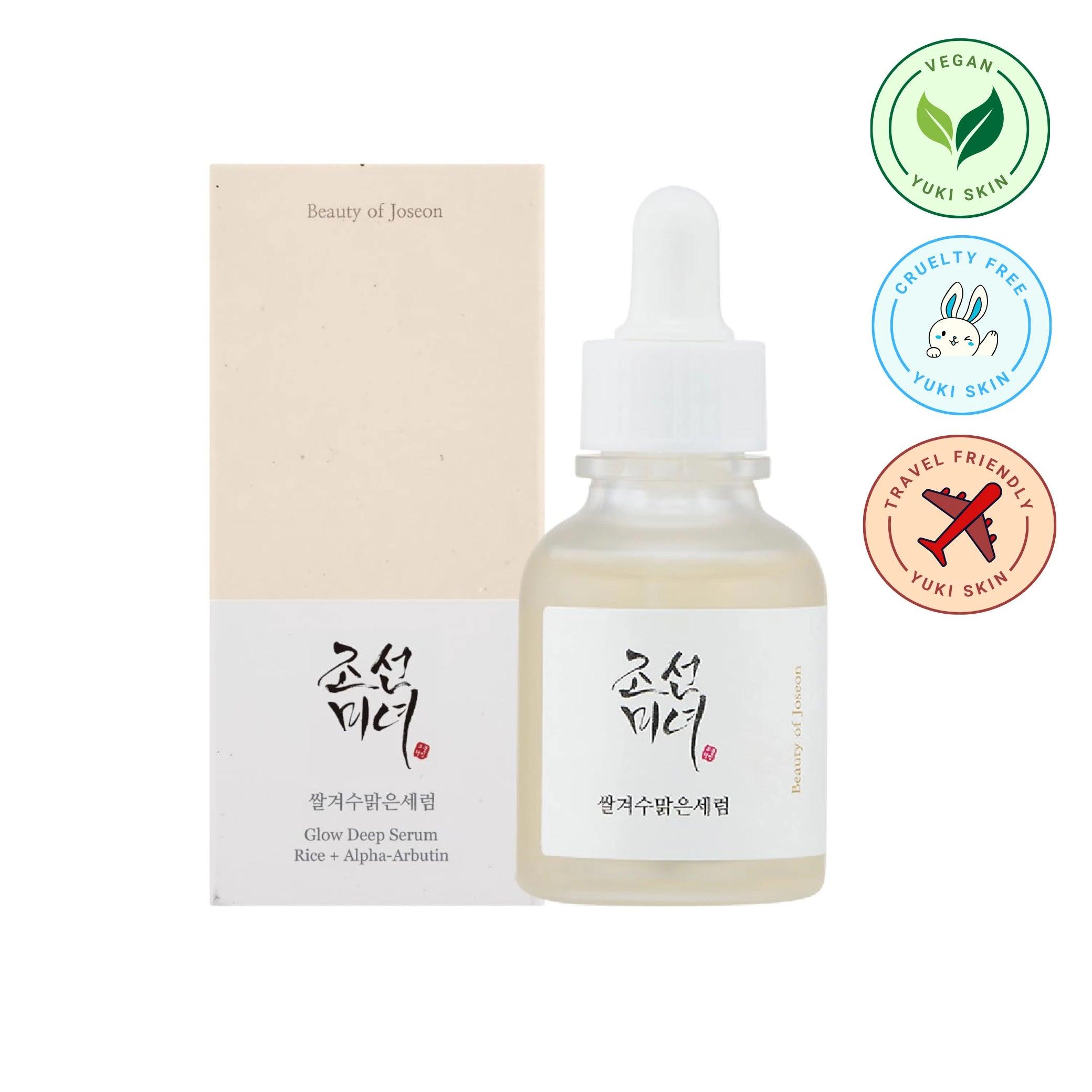 Beauty of Joseon Glow Deep Serum Rice + Alpha Arbutin 30ml - Yuki Skin