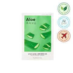 MISSHA Airy Fit Sheet Mask (ALoe) - Yuki Skin