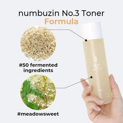 Numbuzin No.3 Super Glowing Essence Toner 200ml - Yuki Skin