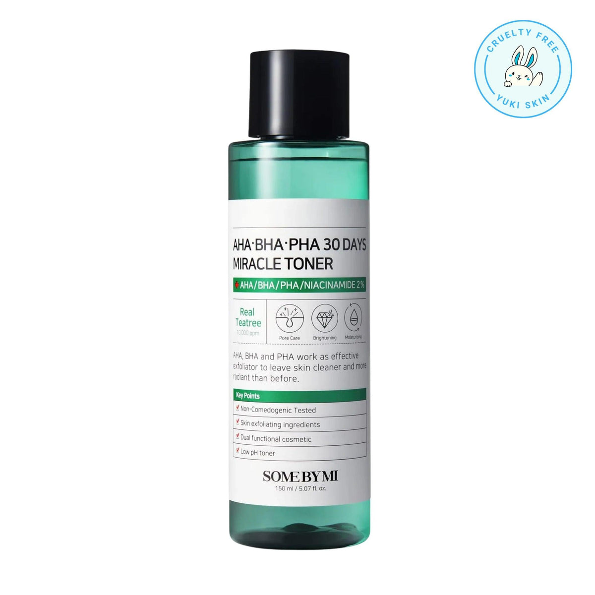 SOME BY MI AHA-BHA-Pha 30 Days Miracle Toner 150ml - Yuki Skin